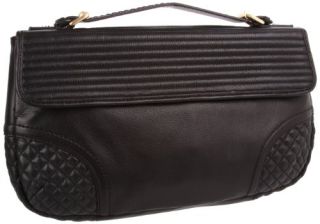  Foley + Corinna Womens Quilty Clutch,Black,One Size Shoes
