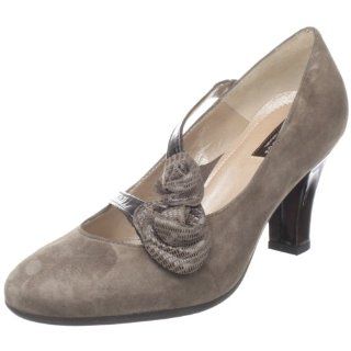 Womens Star Pump,Clay Suede/Brown Patent,42 EU/11 M US Shoes