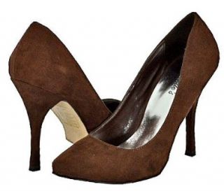 Breckells Molly 01 Brown Women Pumps, 10 M US Shoes