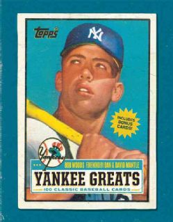 Yankee Greats 100 Classic Baseball Cards Today $14.79