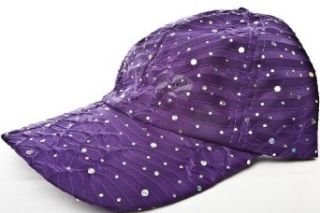 Sparkle Caps   Purple Clothing