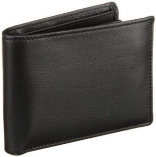 Perry Ellis Mens Gramercy Passcase Wallet, Black, One