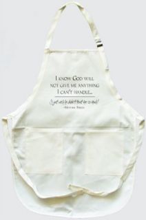 Apron   I know God will not give me anything I cant