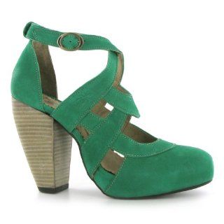 Fly London Nale Green Womens Shoes Size 6 US Shoes