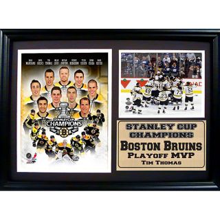 2011 Boston Bruins Stanley Cup Championship Frame