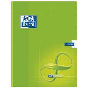 21.29.7 cm VERT   Achat / Vente CAHIER OXFORD Cahier 96 Pages 21.29