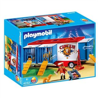Playmobil Mr Loyal remorque fauves   Achat / Vente UNIVERS MINIATURE