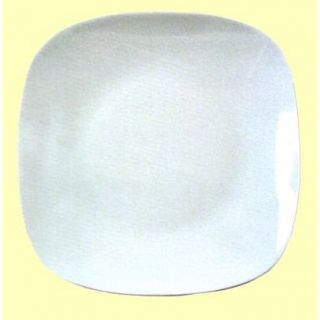 Plat 26,5 cm Carré Dune Porcelaine Blanc   Achat / Vente PLAT DE