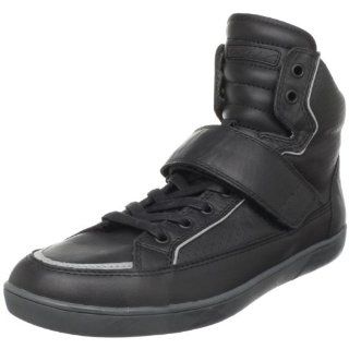 DKNY Mens Halifax Sneaker,Black,9 M US Shoes