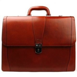 Bosca Old Leather Double Gusset Briefcase (COGNAC
