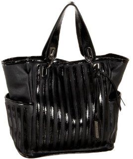  London Fog Womens Margot LF1921 Tote,Black,One Size Shoes