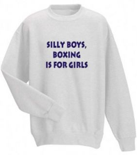 Silly boys, boxing is for girls Adult Sweatshirt (Crewneck