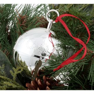 2009 Sleigh Bell Silver Ornament