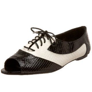 Sam Edelman Womens Evie Oxford,Black/White,5 M US: Shoes