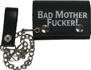 Bad Mother Tri Fold Chain Wallet Shoes