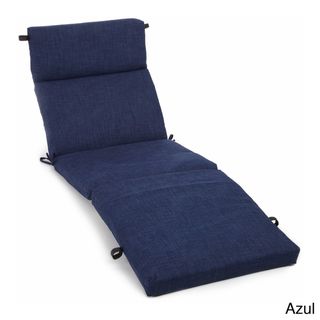 Blazing Needles Outdoor Chaise Lounge Cushion (6 x 2)