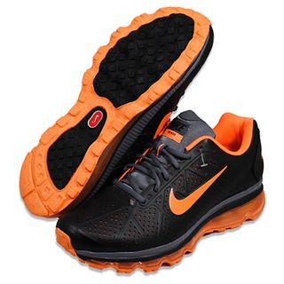 NIKE Mens Air Max+ 2011 Leather Running Shoes