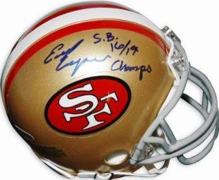 Earl Cooper (San Francisco 49ers) ) Football Mini Helmet