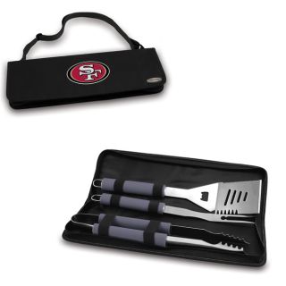 Picnic Time San Francisco 49ers 3 piece Metro BBQ Tool Tote Today: $41
