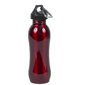 Eco Fusion Water Bottle BPA Free Candy Apple Red Sports