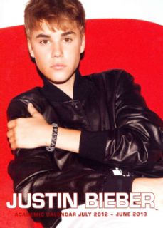 Justin Bieber Academic Planner July 2012   June 2013 Calendar