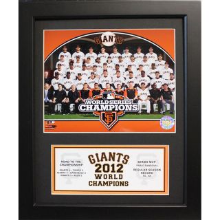 San Francisco Giants 2012 World Series Champions 11x14 Deluxe Stat