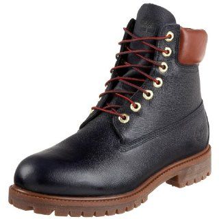 Timberland Mens 6 Premium Boot,Blue/Brown,8 M Shoes
