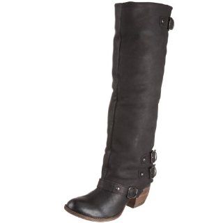 Edition Womens Buckingham Western Boot,Black Leather,7.5 M US Shoes