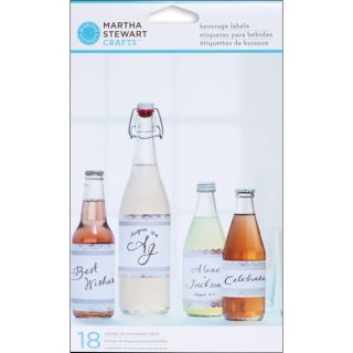Martha Stewart Doily Lace Beverage Labels (Pack of 18)