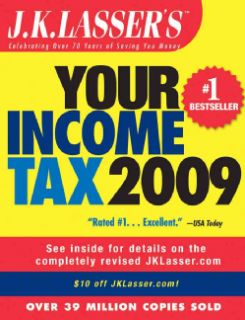 Lasser`s Your Income Tax 2009 (Paperback)