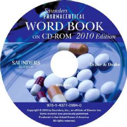 Saunders Pharmaceutical Word Book 2010 (CD ROM)
