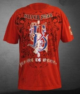 Silver Star Mens JEROME LE BANNER K1 GP FIGHT T shirt in
