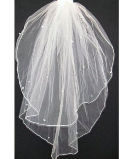 Matching Veil for Communion Dress, Length 26 Clothing