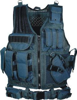 UTG 547 Law Enforcement Tactical Vest, Navy Blue Sports