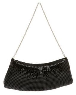 La Regale Gathered Mesh with Handle,Black, Clothing