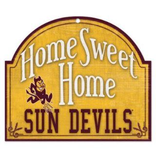 ARIZONA STATE SUN DEVILS OFFICIAL LOGO 10X11 WOOD SIGN