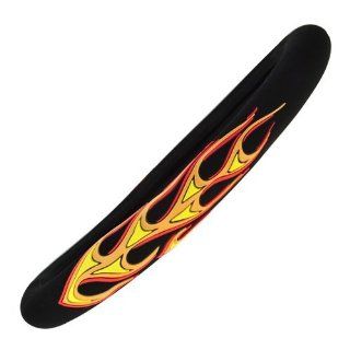 (Price/piece)Hebe Yellow Flame Steering Wheel Cover, 15