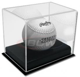 BCW Deluxe Acrylic Softball Display   Sports Memorabilia
