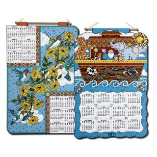 Bucilla Hummingbird Vine/Promises 2011 Felt Calendar Kits (Pack of 2