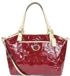 COACH Authentic Peyton Embossed Patent Leather Pocket Tote
