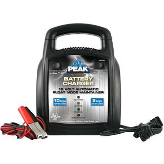 Automatic 2/10 Amp 12 volt Battery Charger