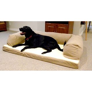 Hidden Valley Large Tan Baxter Dog Couch
