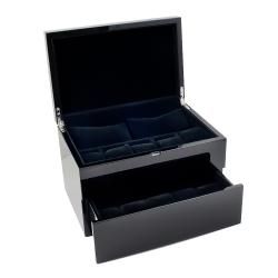 High Gloss Piano Black Solid Top 20 watch Case
