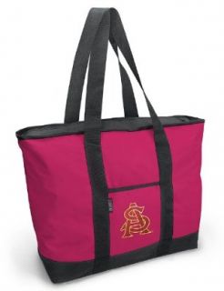 ASU Logo Pink Tote Bag Arizona State University   For