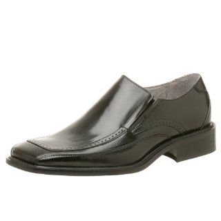 Stacy Adams Mens Rory Slip on,Black,7.5 M Shoes