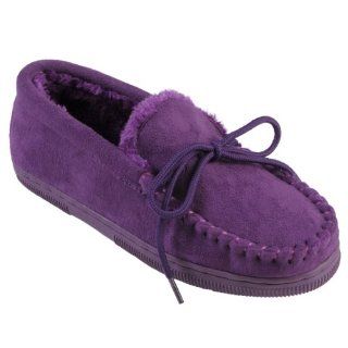 Brinley Co Womens Faux Suede Moccasin Slippers Shoes