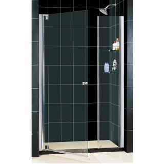 Frameless Pivot Shower Door (44.25 46.25 x 72)