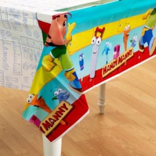 Handy Manny Plastic Tablecover Clothing