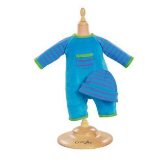 Ens. Bébé Calin/Tidoo   30 cm : Pyjama turquoise   Achat / Vente