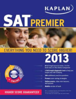 Kaplan SAT 2013 Premier Today $22.84